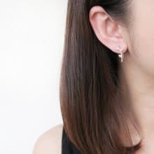 森林系 925純銀 小枝芽 耳針耳環 耳夾-單只