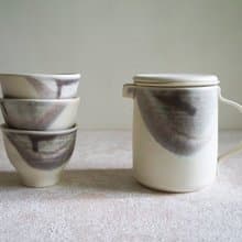 【霧白疊色】共享/個人茶具組