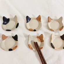 貓咪器皿餐桌系列_筷架