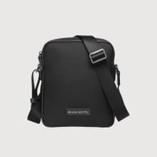 【滿3999送鑰匙圈】韋斯 直式斜背包-黑色/BF515-17-BK