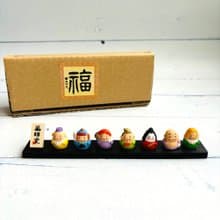 錦彩七福神-小-日本吉祥物 招財 送禮 開運 開店禮 擺飾
