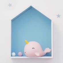 SomeShine有亮點//造型小夜燈-獨角鯨