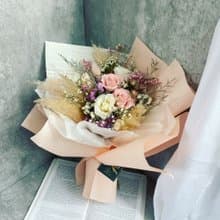 【永生花束】浪漫派永生玫瑰花束(大)|節日送禮|求婚|週年紀念