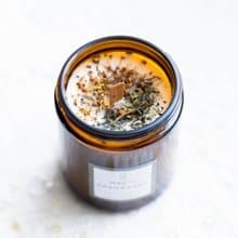 天然大豆蠟燭 金錢招財香氛魔法蠟燭 融蠟燈蠟燭 200g 單顆蠟燭