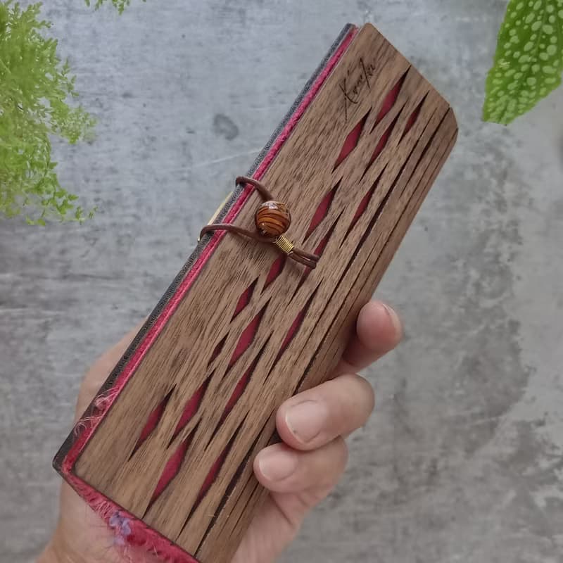 母親節禮物/眼鏡盒/茉樂手盒/胡桃木/茉樂紅/雅痞個性風/送禮