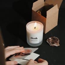 【快速出貨】英國dook初春天然精油大豆蠟燭 婚禮小物