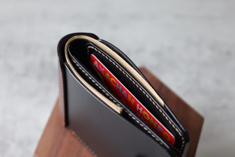 【切線派】男士短夾 拼色 義大利Buttero皮夾手工短款錢包