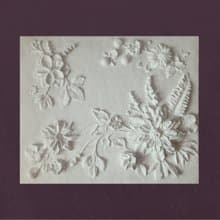大型雕塑牆藝術白色淺浮雕混凝土花 3d 牆裝飾