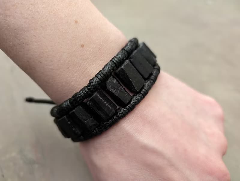 黑電氣石手鍊流蘇保護寶石負能量偏轉