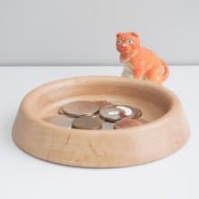 木頭 收納 療癒 禮物 文具 首飾 畢業禮物 父親節 零錢盤