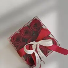 【永生玫瑰花花盒】• 情人節禮物/生日禮物/永生花/永生玫瑰花