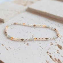 太陽石 彈性手環 光譜石 天然石 - 好事近了 -