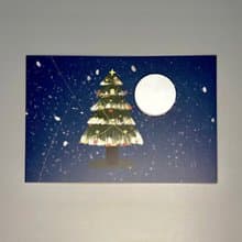 V.N【紀念系列-MERRY CHRISTMAS】會擴香的明信片【聖誕節禮物】