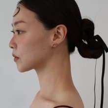 粉色繁星圓月耳環\耳夾可 925銀針 樹脂耳環 粉色 禮物 夾式耳環