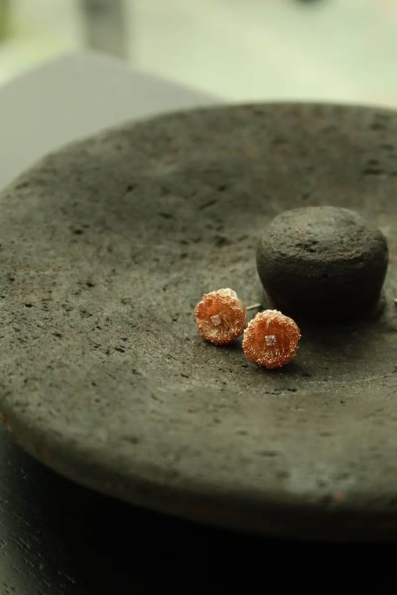粉色繁星圓月耳環\耳夾可 925銀針 樹脂耳環 粉色 禮物 夾式耳環