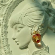Apple Core 蘋果芯耳環