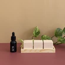 KLAY Cube ceramic diffuser with essential oils and fragrance oils