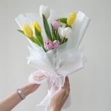 畢業 鬱金香韓式花束  生日花束 女友禮物