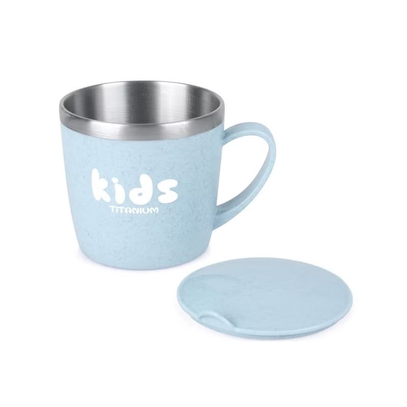 【純鈦微瑕商品】純鈦兒童-水杯 250ml- 2 色可選