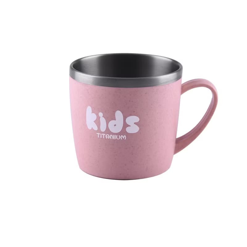 【純鈦微瑕商品】純鈦兒童-水杯 250ml- 2 色可選