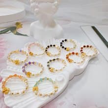 有錢花 水晶戒指珍珠戒指