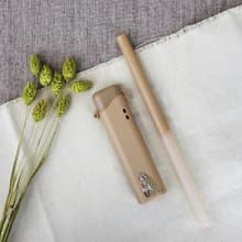 TRUEGRASSESnuboPod 藍鯨吸管 動物款 奶茶棕x石虎