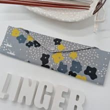 //銀色狐狸// 餐具包/刷具包/文具筆袋