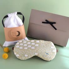 日本眼罩  Sheep | 紗米色 | 眼罩 | 有附收納袋 | 免費禮品包裝