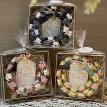 手機掛繩-編織-花花-Macrame-背帶-禮盒