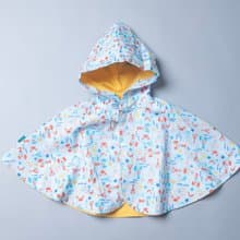 雙面斗篷-宇宙旅行 手作 無毒 外套  嬰兒 童裝披風 嬰兒 禮盒 外