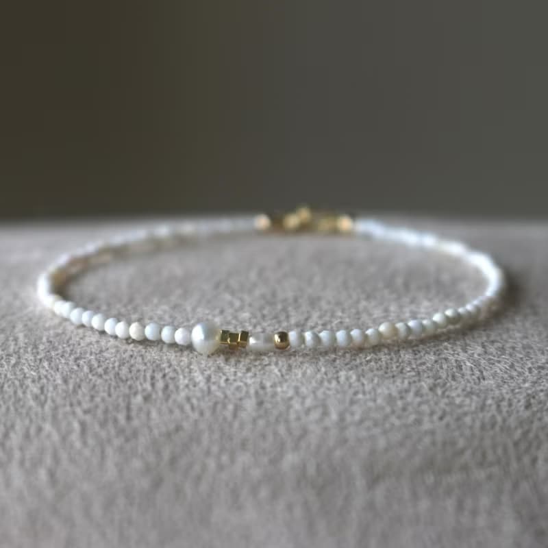 珍珠 女皇貝 手鍊  - 雷神 -