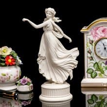 英國製Wedgwood盛世風華1993跳舞女神限量瓷偶雕像雕塑 First