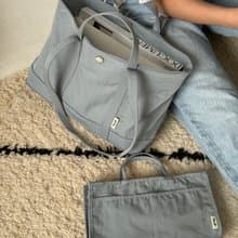 韓國 The Ally | MOLLY BAG (附化妝小包) | 運動包 | 藍色