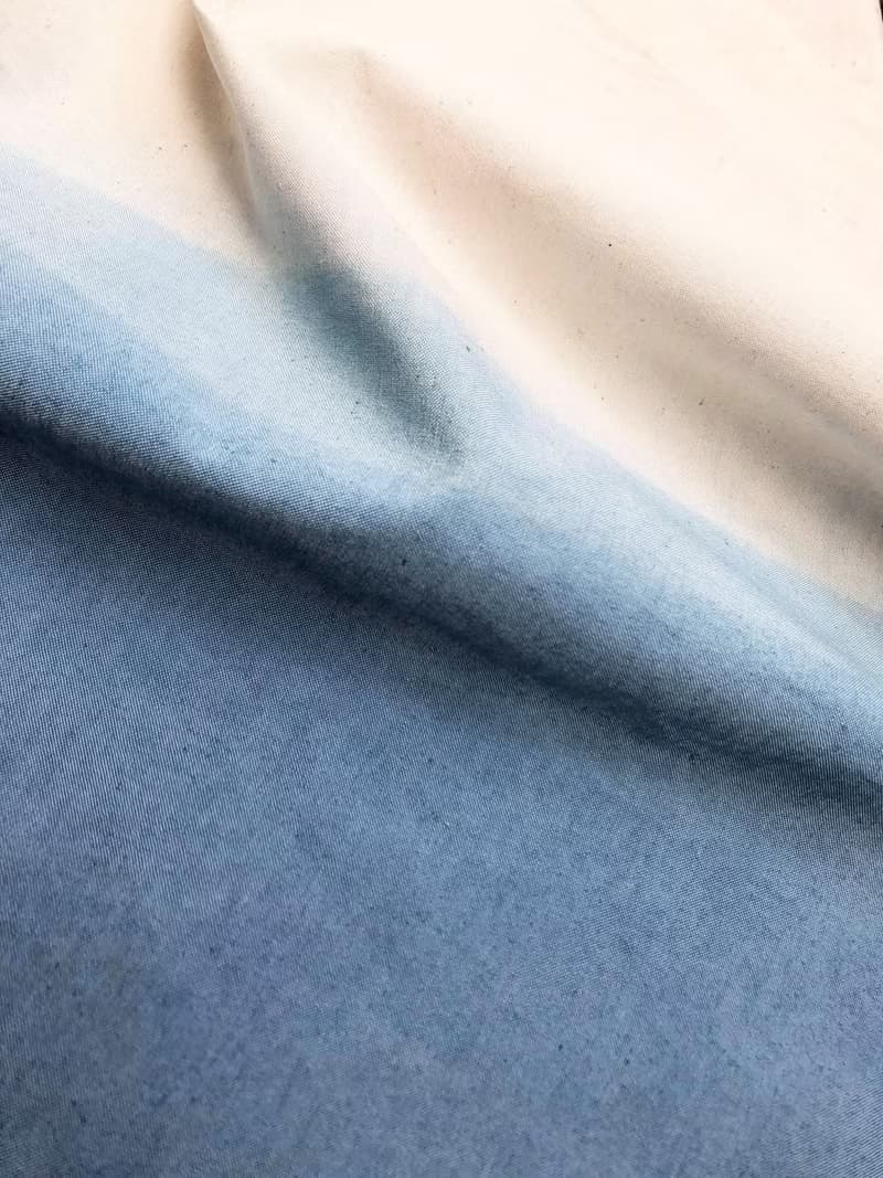 有機棉藍染日式中門簾 Organic Cotton