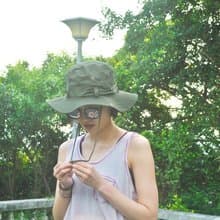 2is HT01AG 登山帽│旅行配件│軍綠色 可折疊可扣式 防曬 透氣│