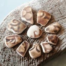 Colorful Sea Pottery shards 破碎的陶器 Broken mosaic tiles/Broken Porcelain 老瓷器