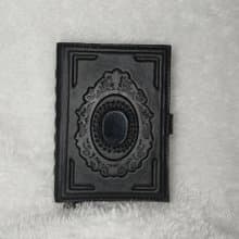 3D  leather notebook,dungeons and dragons book,grimoire,black mirror,gift,ritual