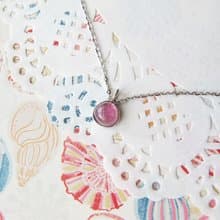 桃紅碧璽 925銀【小桃氣好人緣】【原件寄出】招桃花 增加異性緣