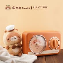 RELAX TIME 茶浣熊聯名l浣熊款 (RT-122C-01)鬧鐘 居家 禮物 桌鐘