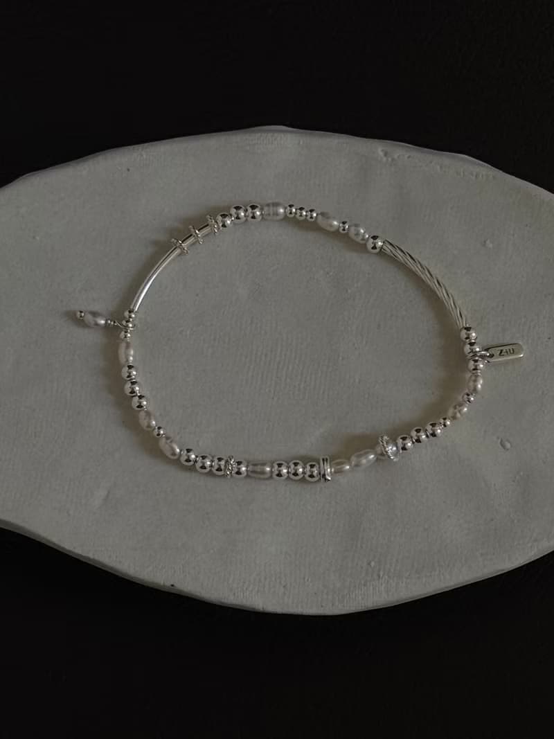 Zhu.handcrafted__Eternal__純銀/淡水珍珠