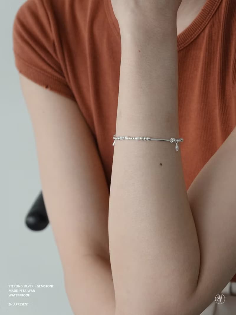 Zhu.handcrafted__Eternal__純銀/淡水珍珠