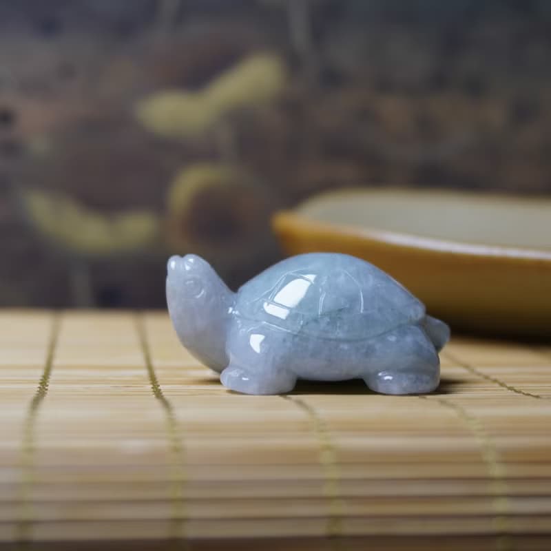 【吉祥‧長壽】翡翠烏龜 | 天然緬甸A貨翡翠 | 送禮
