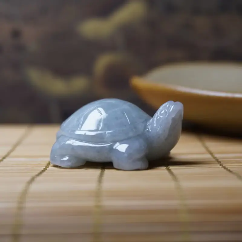 【吉祥‧長壽】翡翠烏龜 | 天然緬甸A貨翡翠 | 送禮