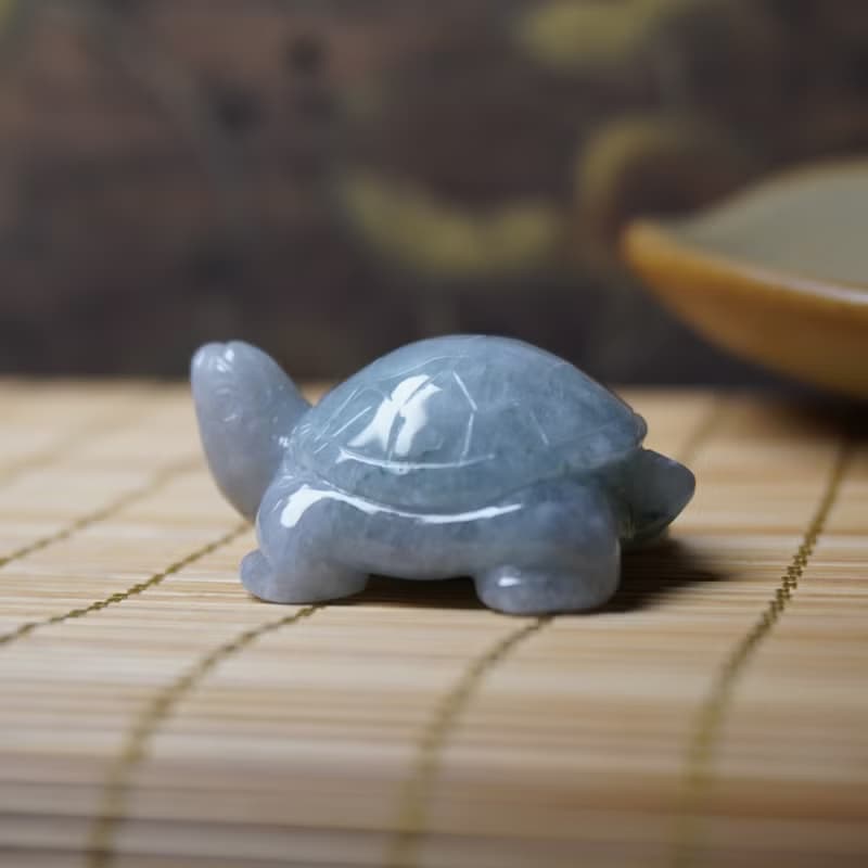 【吉祥‧長壽】翡翠烏龜 | 天然緬甸A貨翡翠 | 送禮
