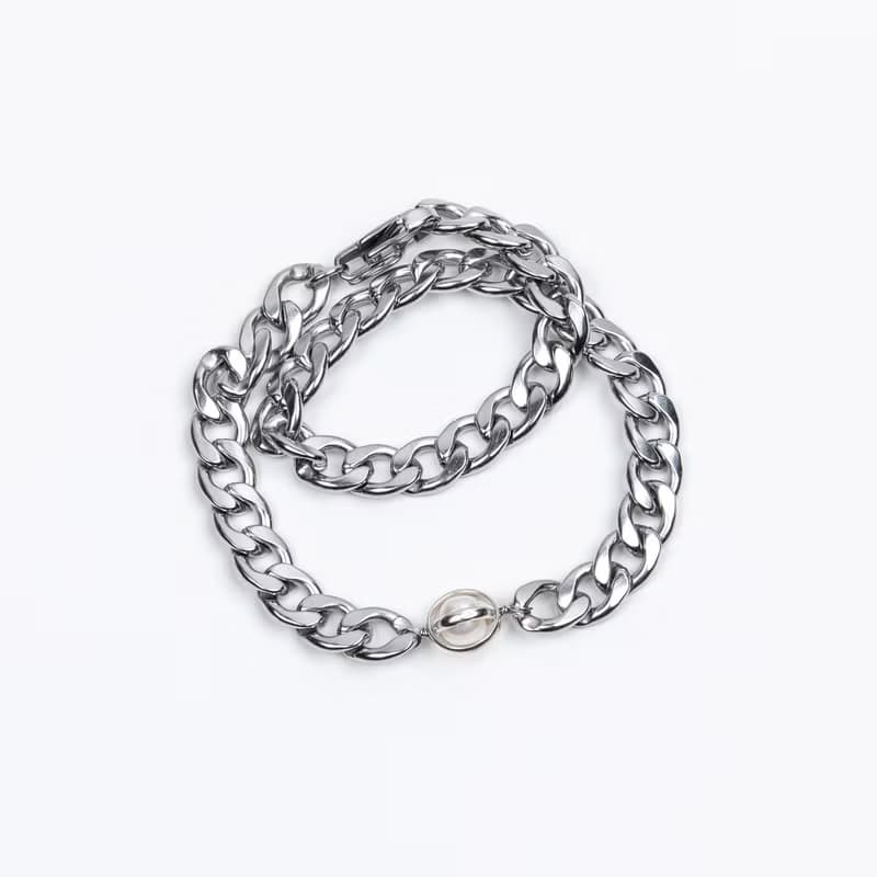 波賽頓不鏽鋼珍珠手鍊項鍊 兩用款設計 multifunctionl jewelry