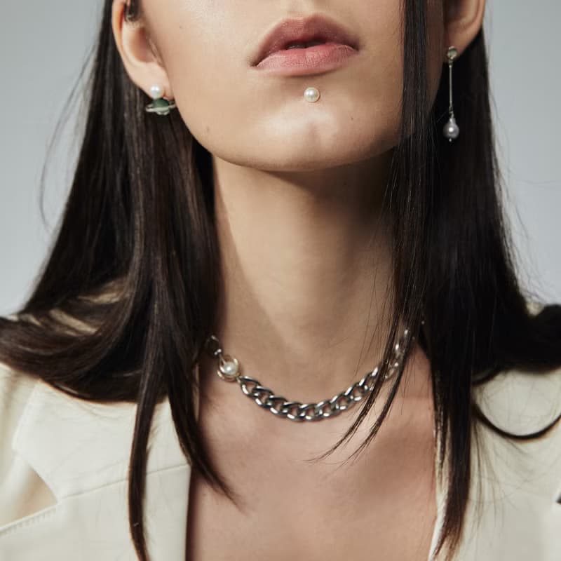 波賽頓不鏽鋼珍珠手鍊項鍊 兩用款設計 multifunctionl jewelry