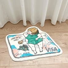 躺著賺 羊羔絨地毯 地墊