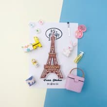 刺繡貼紙-巴黎鐵塔