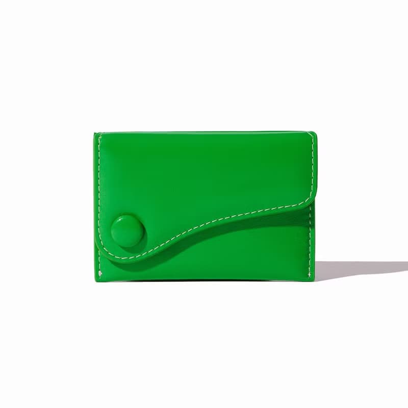 DOT Saddle Slim mini Card Wallets green
