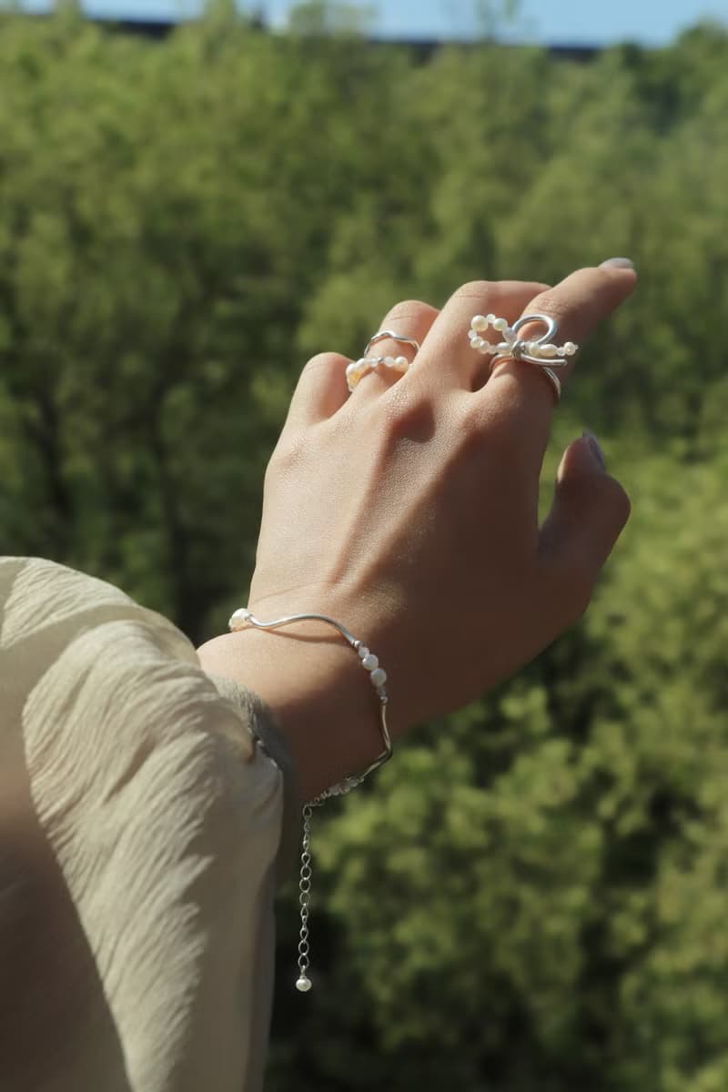Pearl bracelet—Wave I 純銀波瀾巴洛克珍珠手鍊
